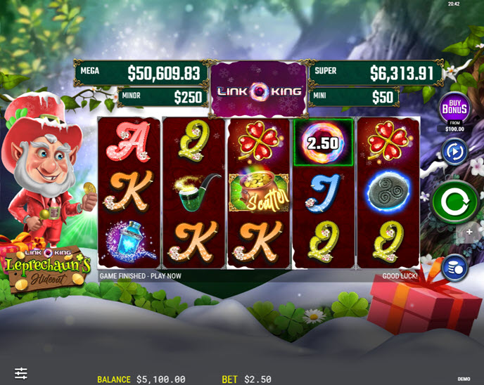 Link King Leprechaun's Hideout