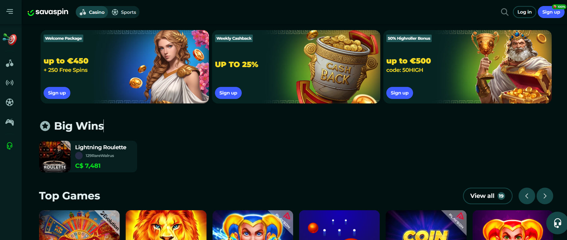 Savaspin Casino