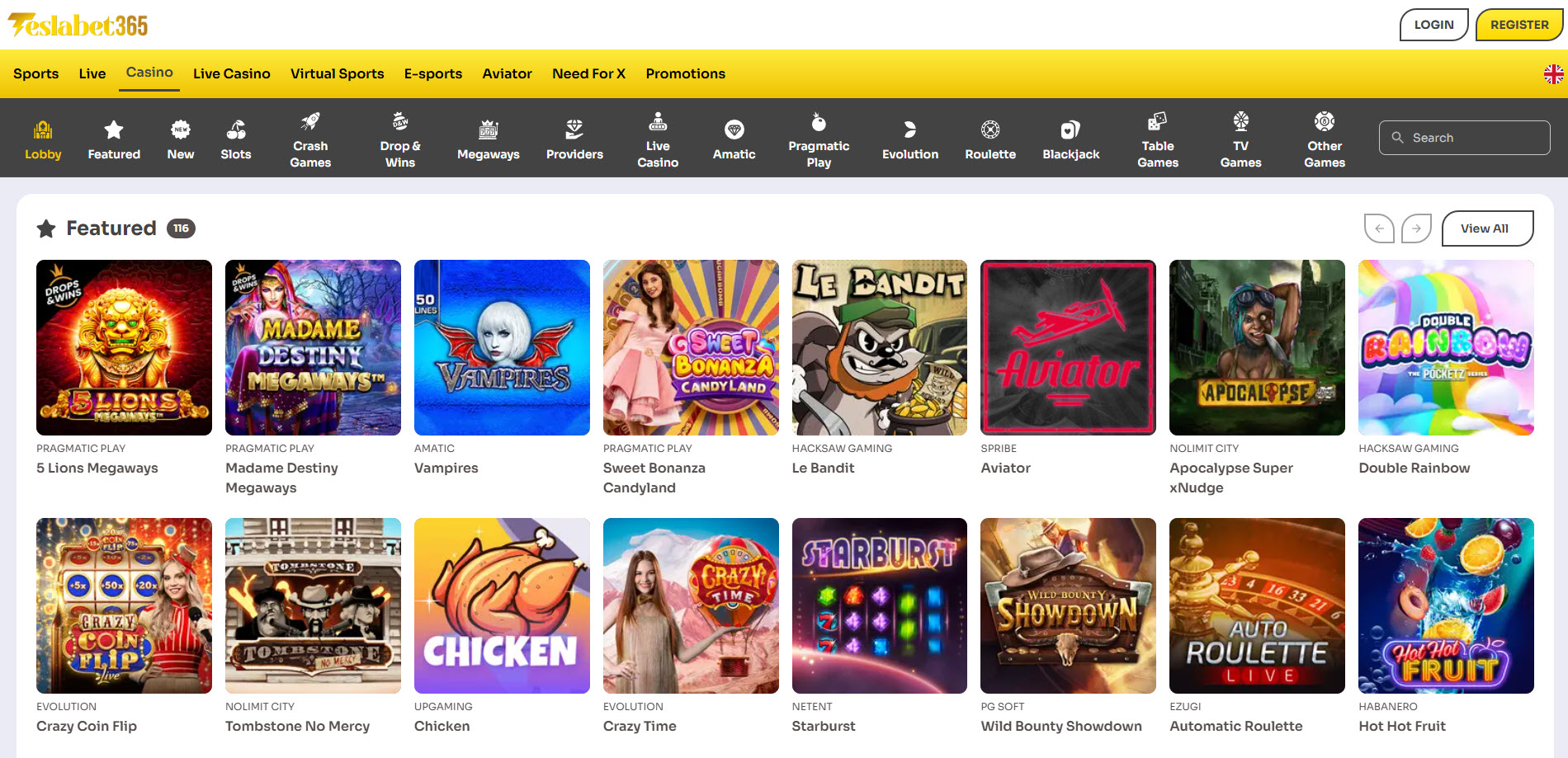 TeslaBet365 Casino