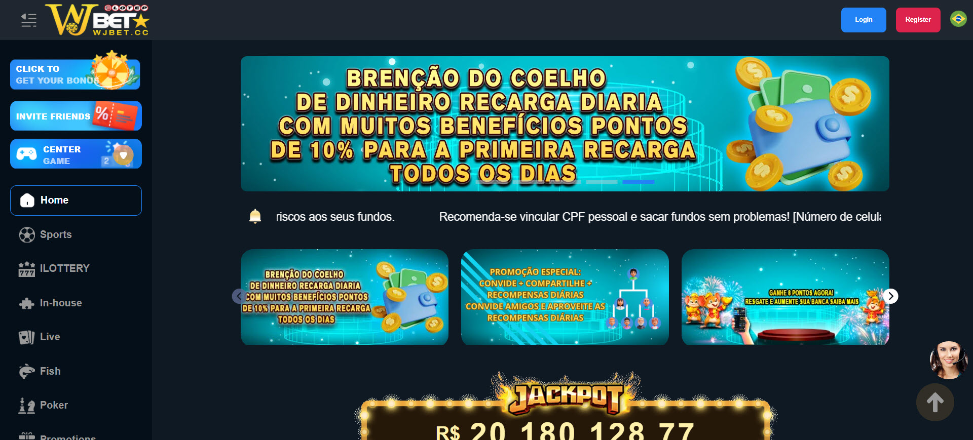 WJBet Casino
