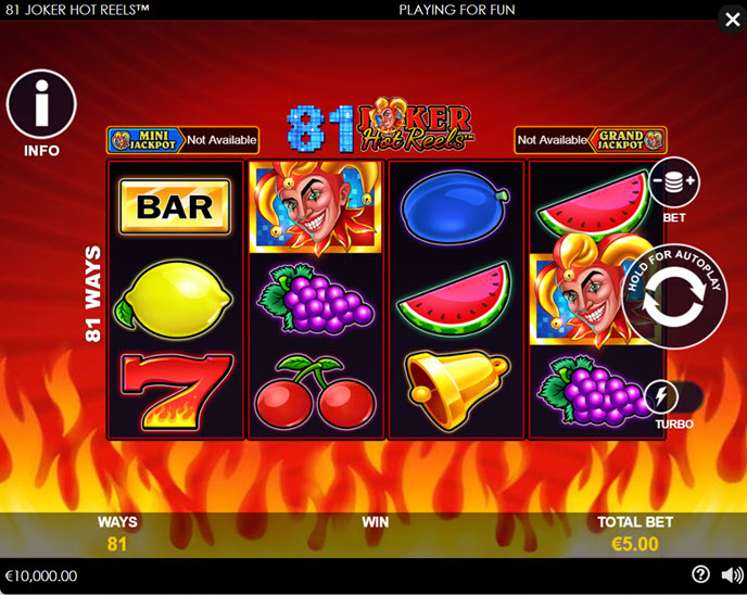 Joker Hot Reels 81