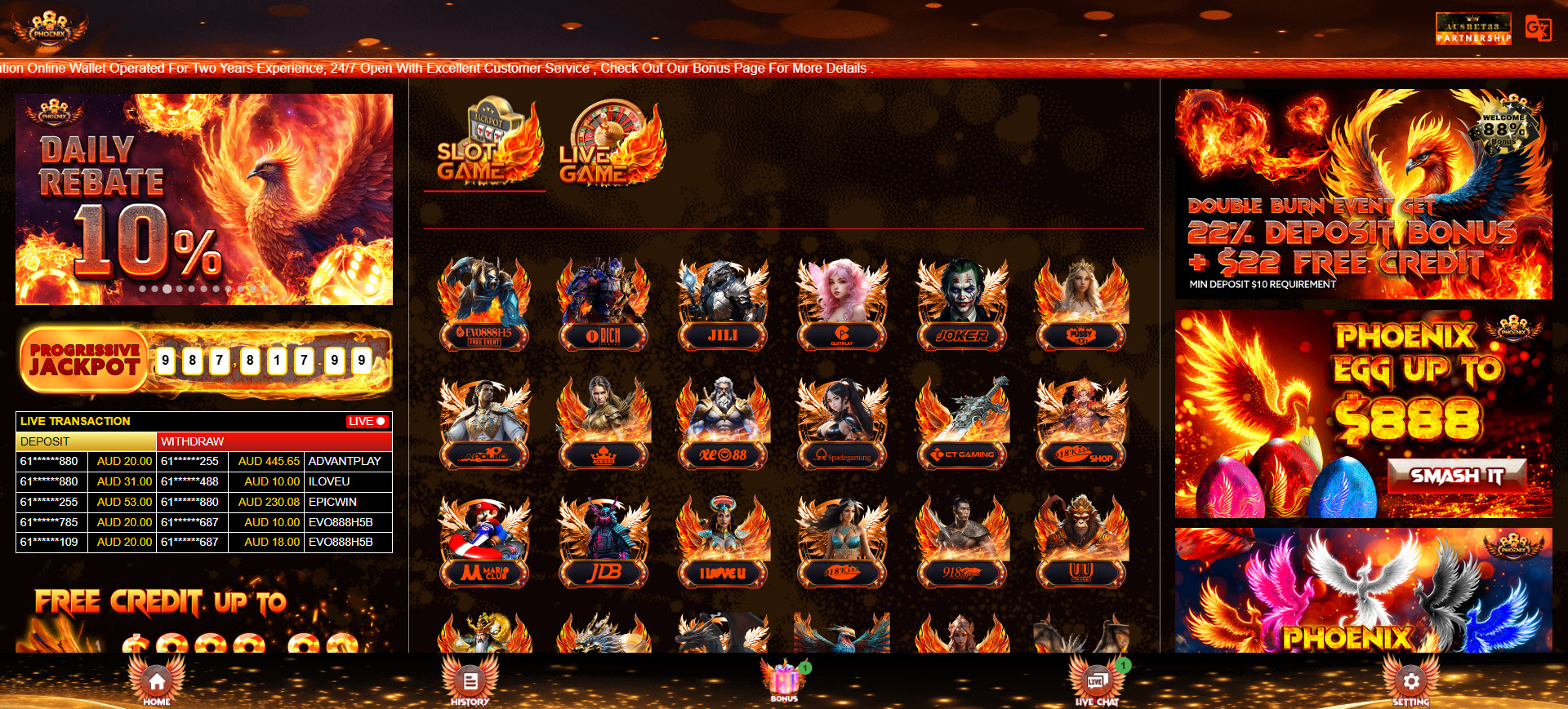Phoenix888 Casino
