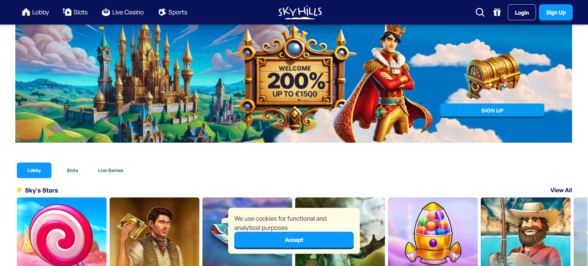 SkyHills Casino