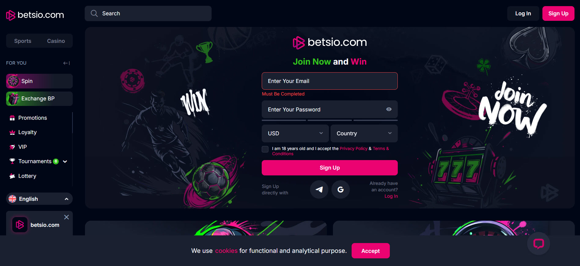 Betsio Casino