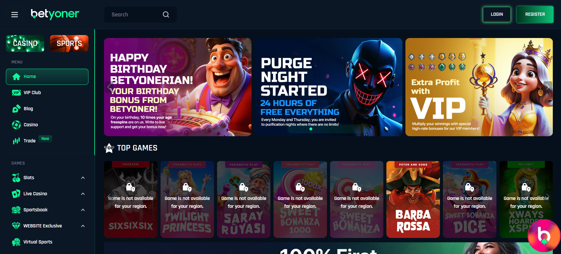 Betyoner Casino