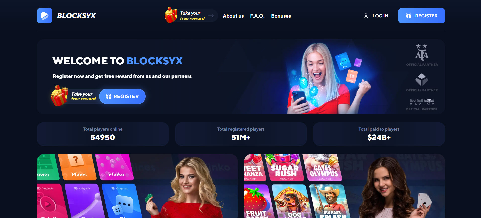 Blocksyx Casino