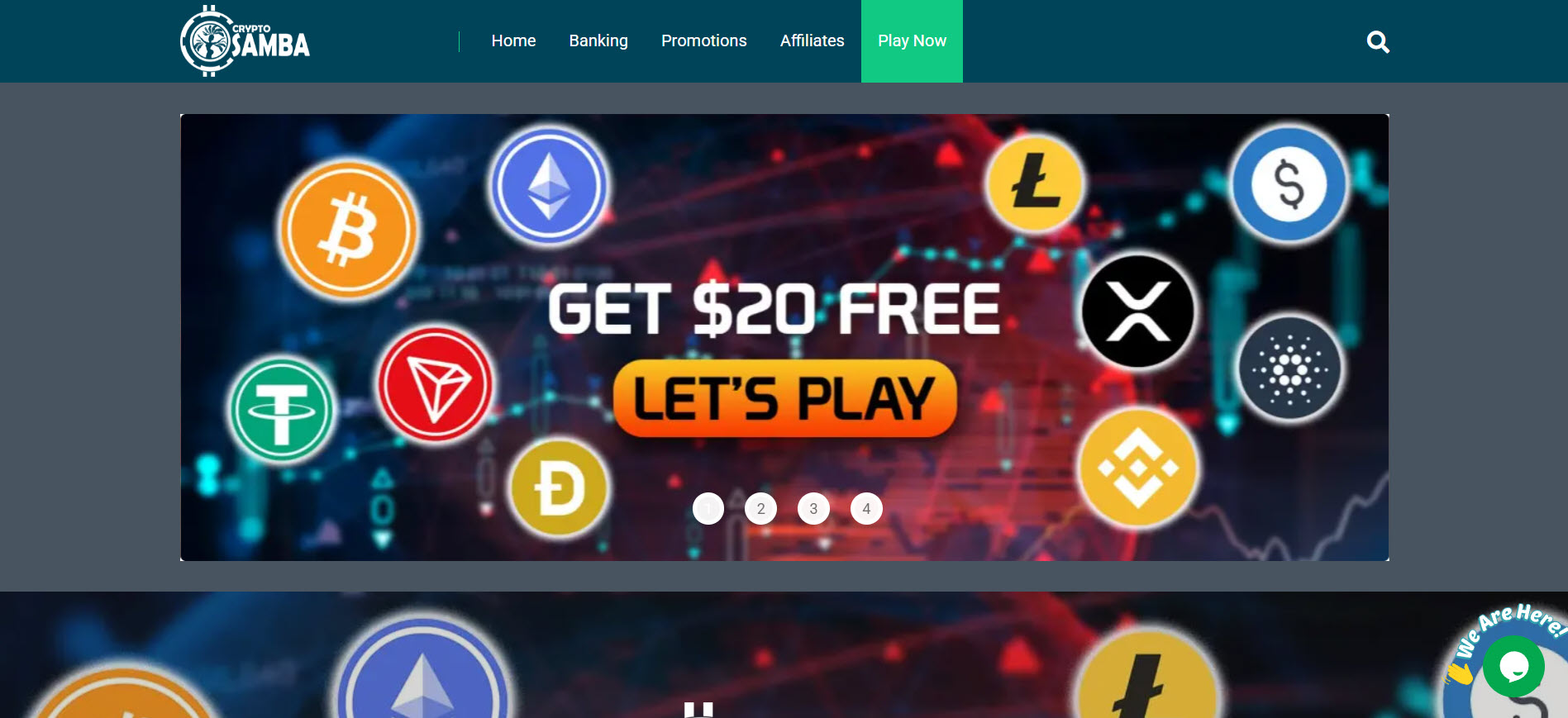 CryptoSamba Casino