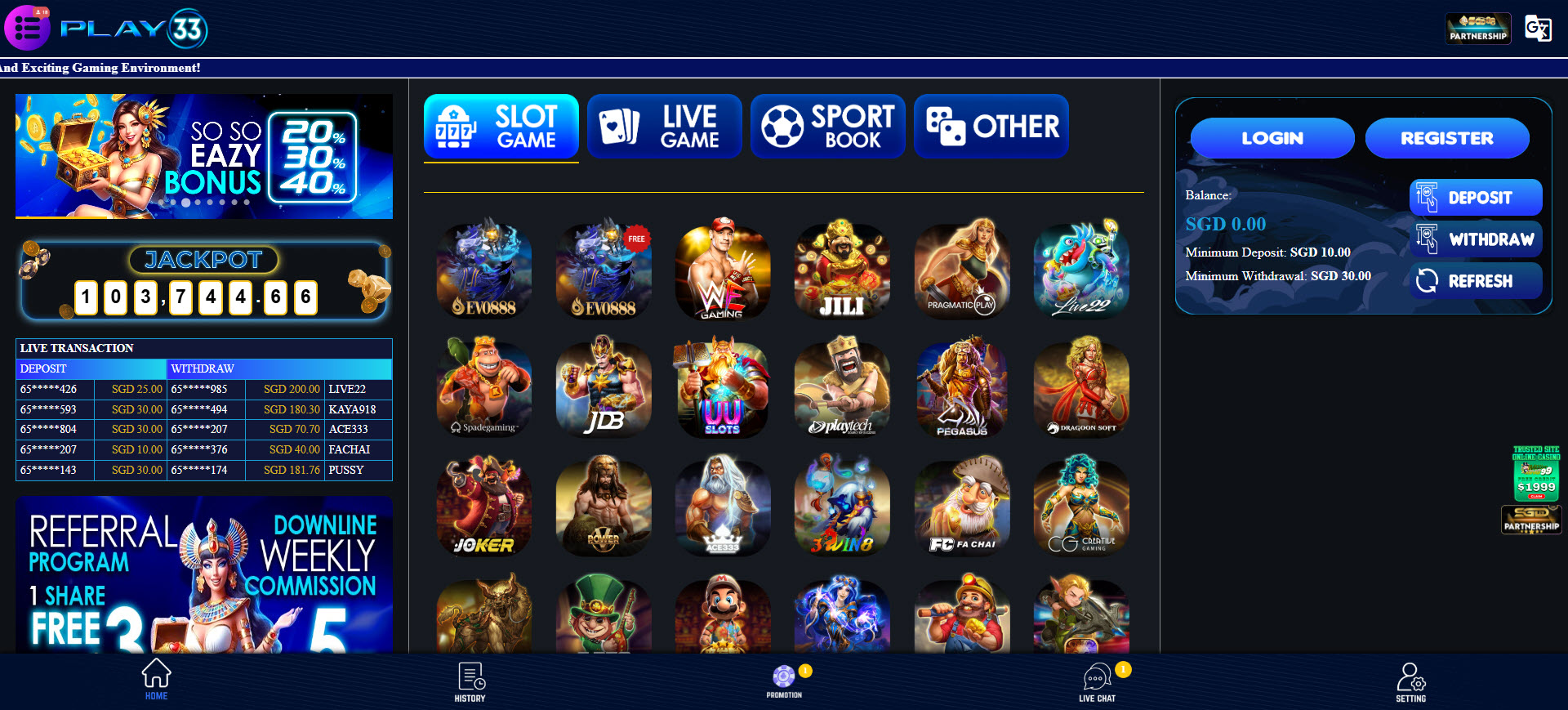 Play33 Casino
