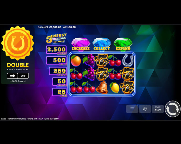 3 Energy Diamonds