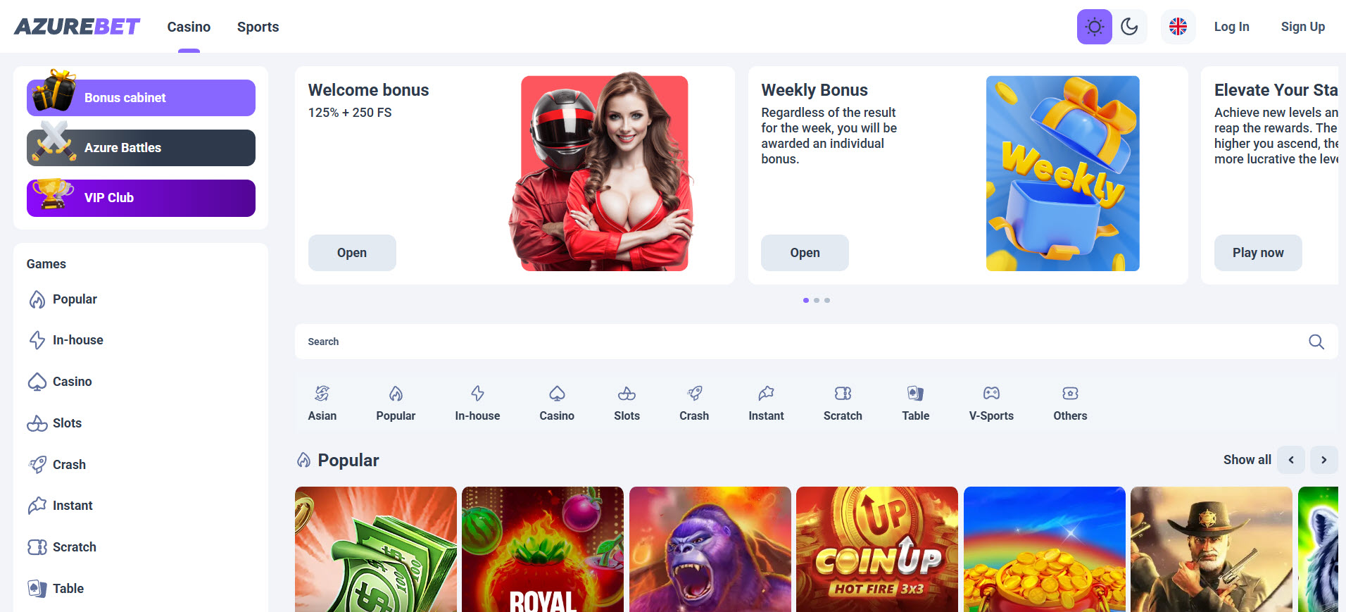 Azurebet Casino