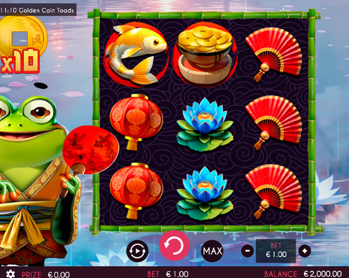Golden Coin Toads