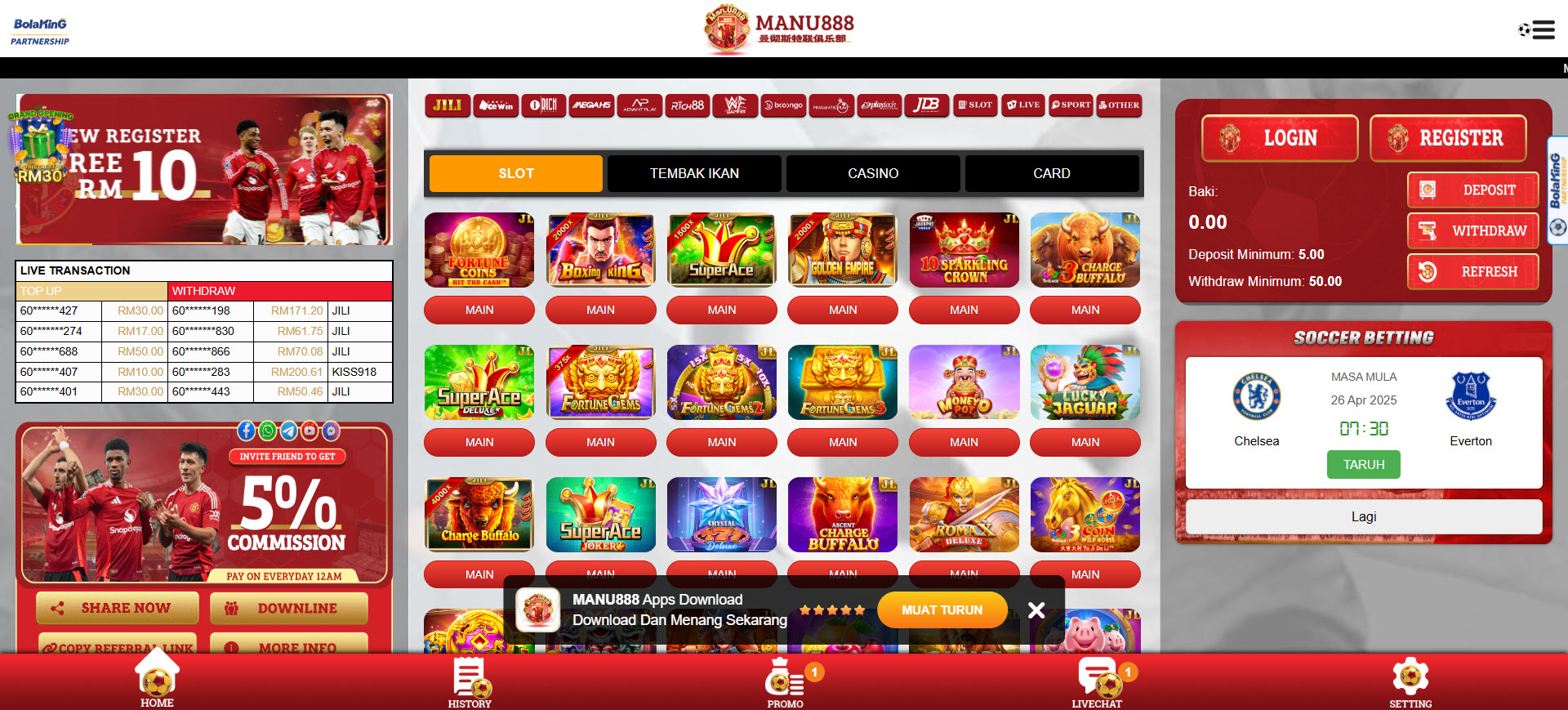 MANU888 Casino