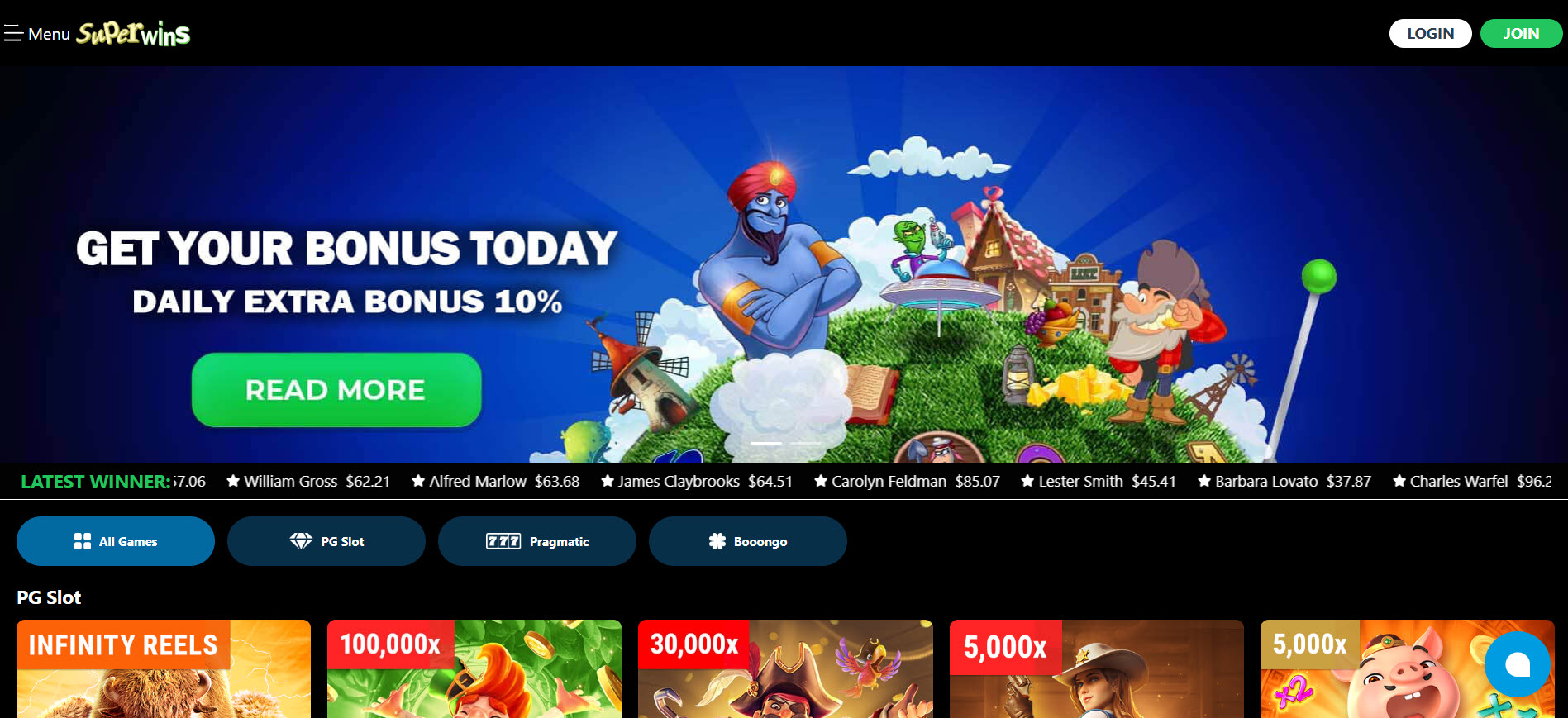 SuperWinsHub Casino