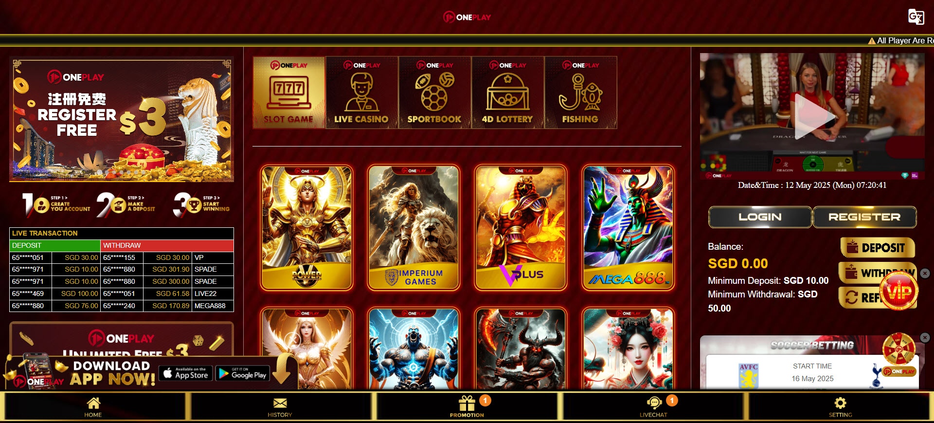 1Play Casino
