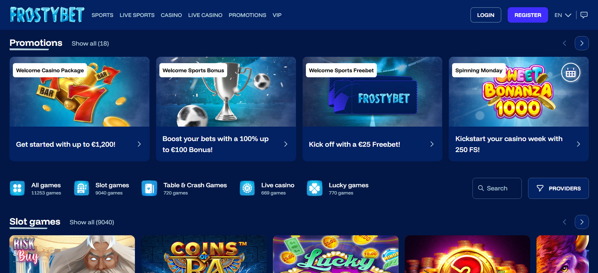 Frostybet Casino