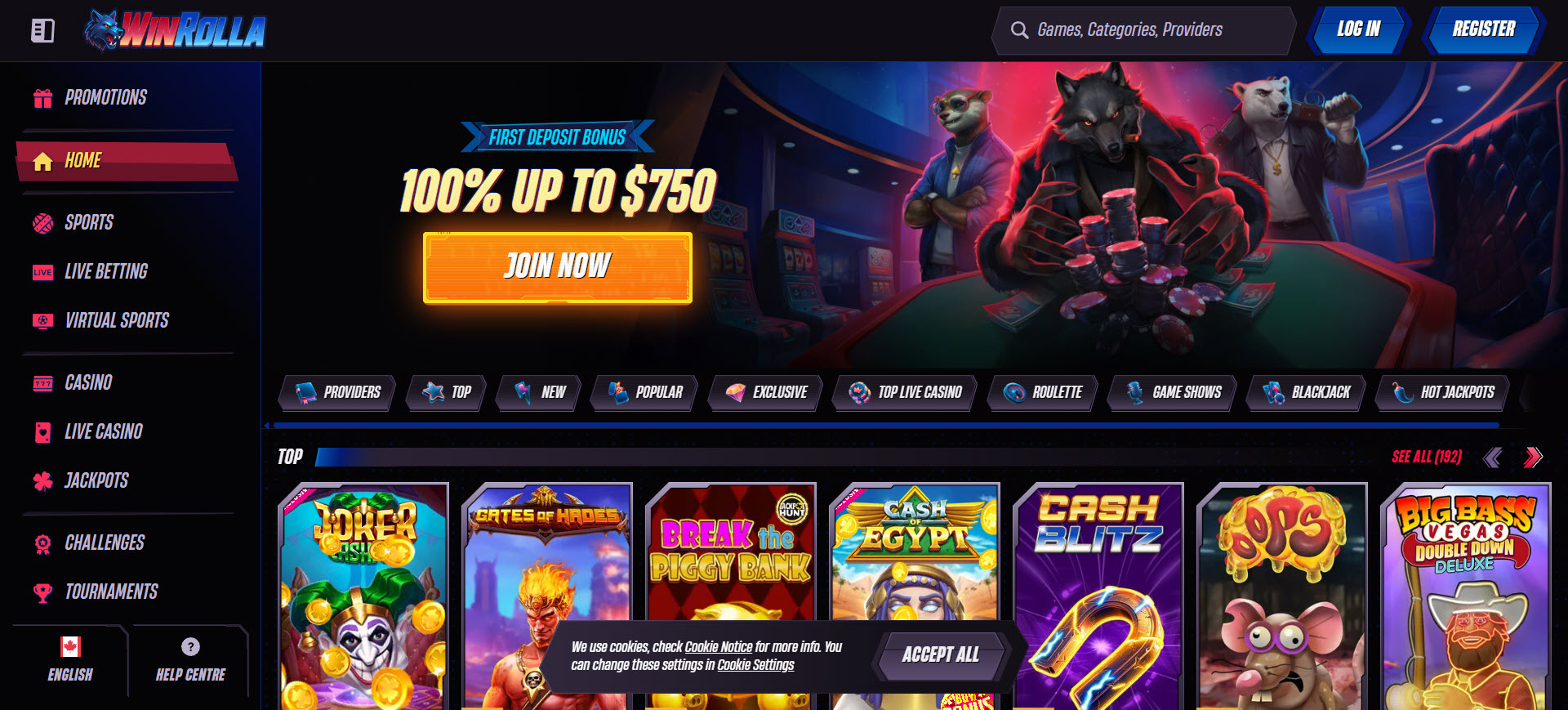 Winrolla Casino