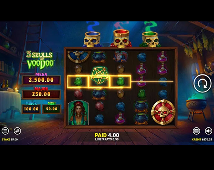 3 Skulls of Voodoo