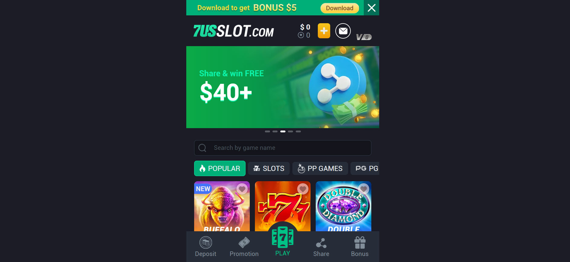 7usSlot Casino