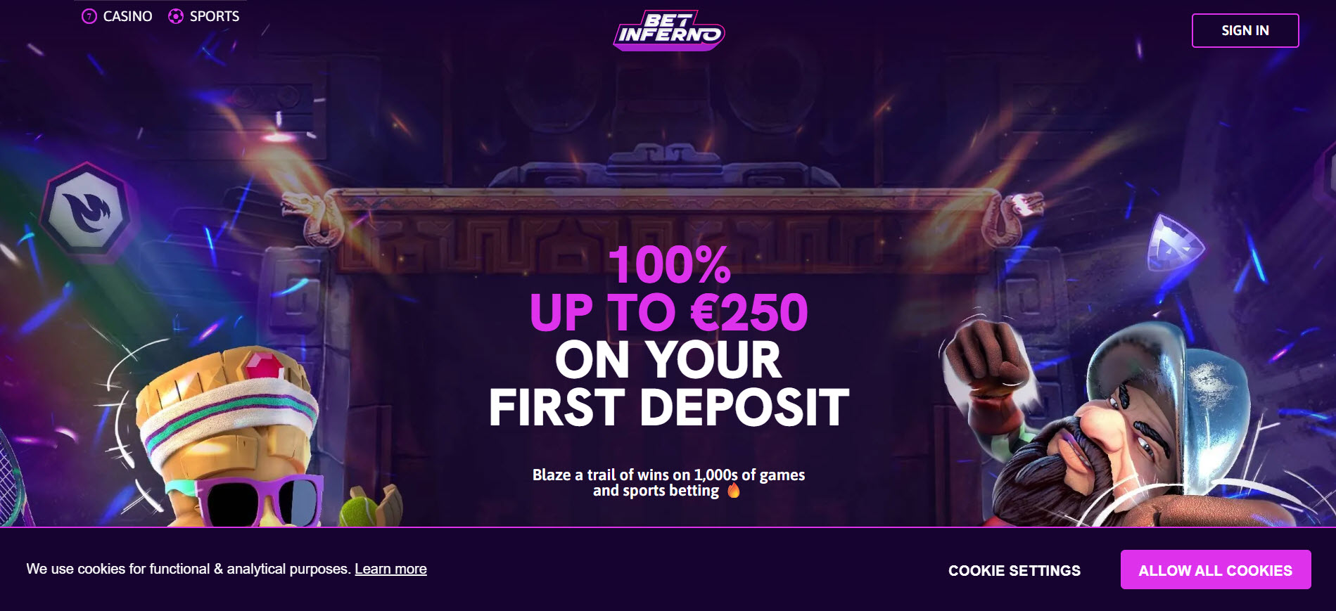 Bet Inferno Casino