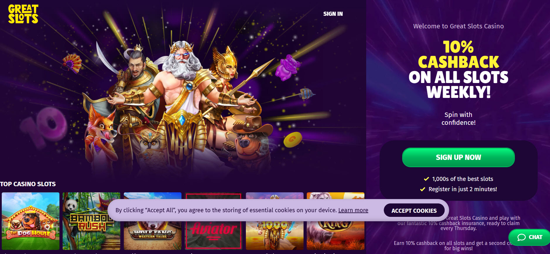 GreatSlots Casino