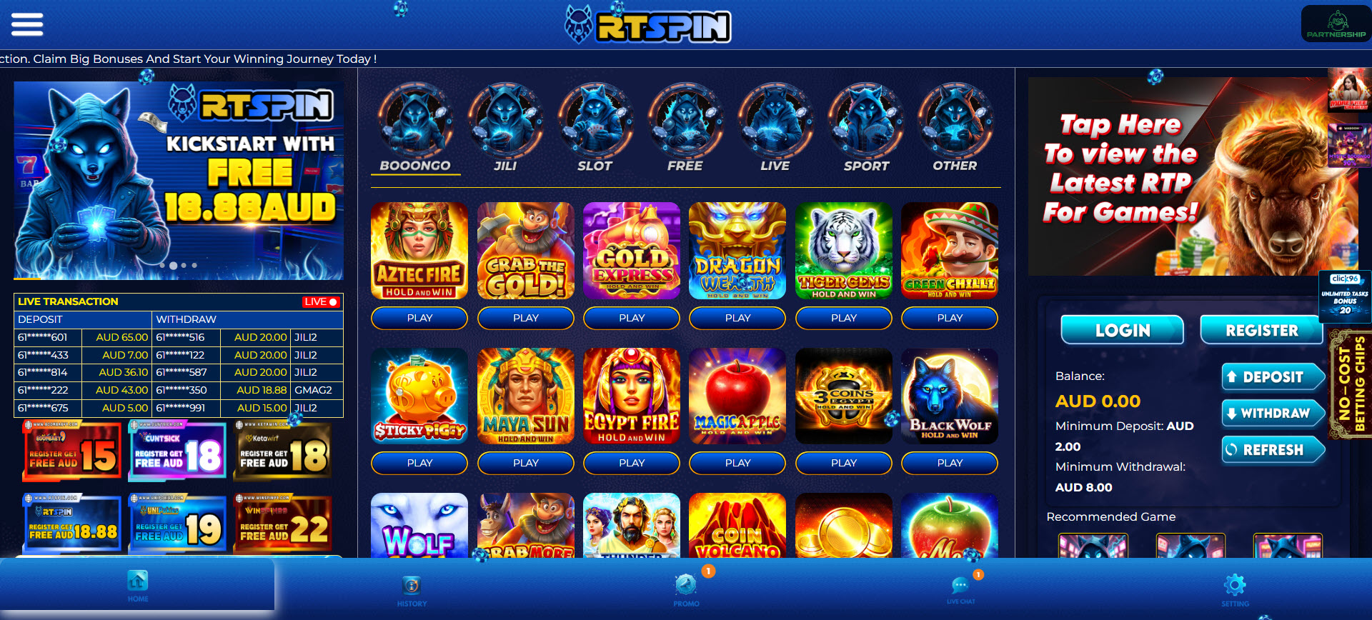 RTspin Casino