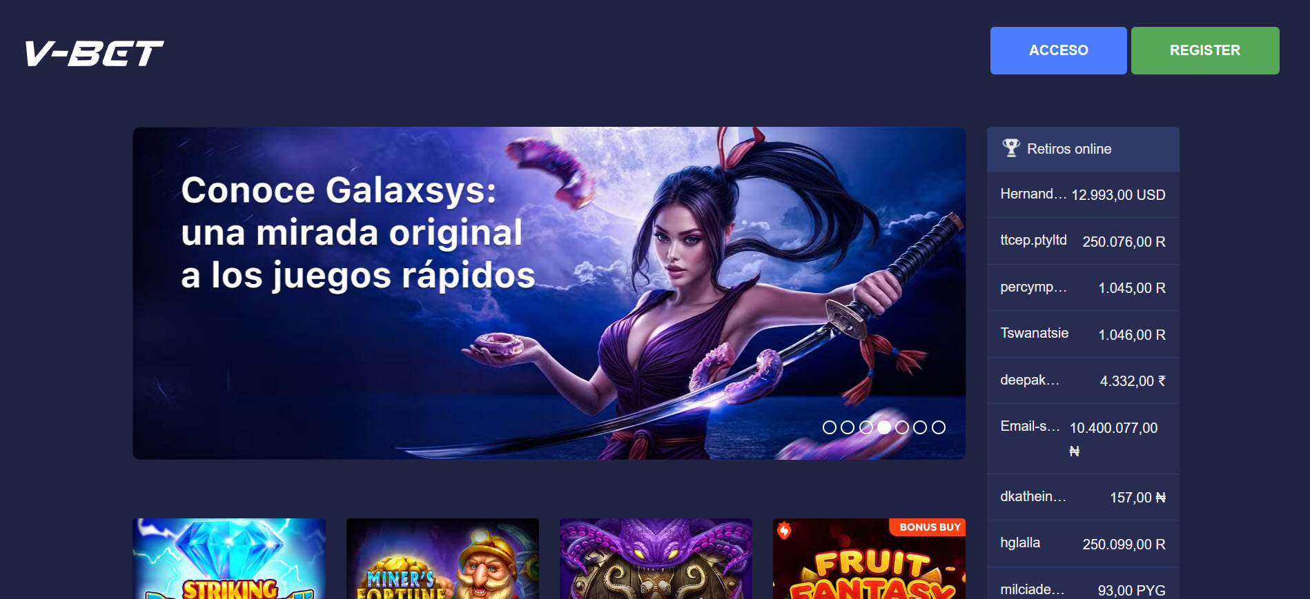 V-bet.su Casino