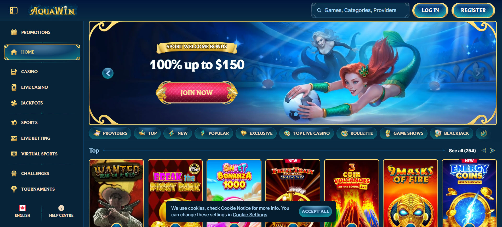 AquaWin Casino