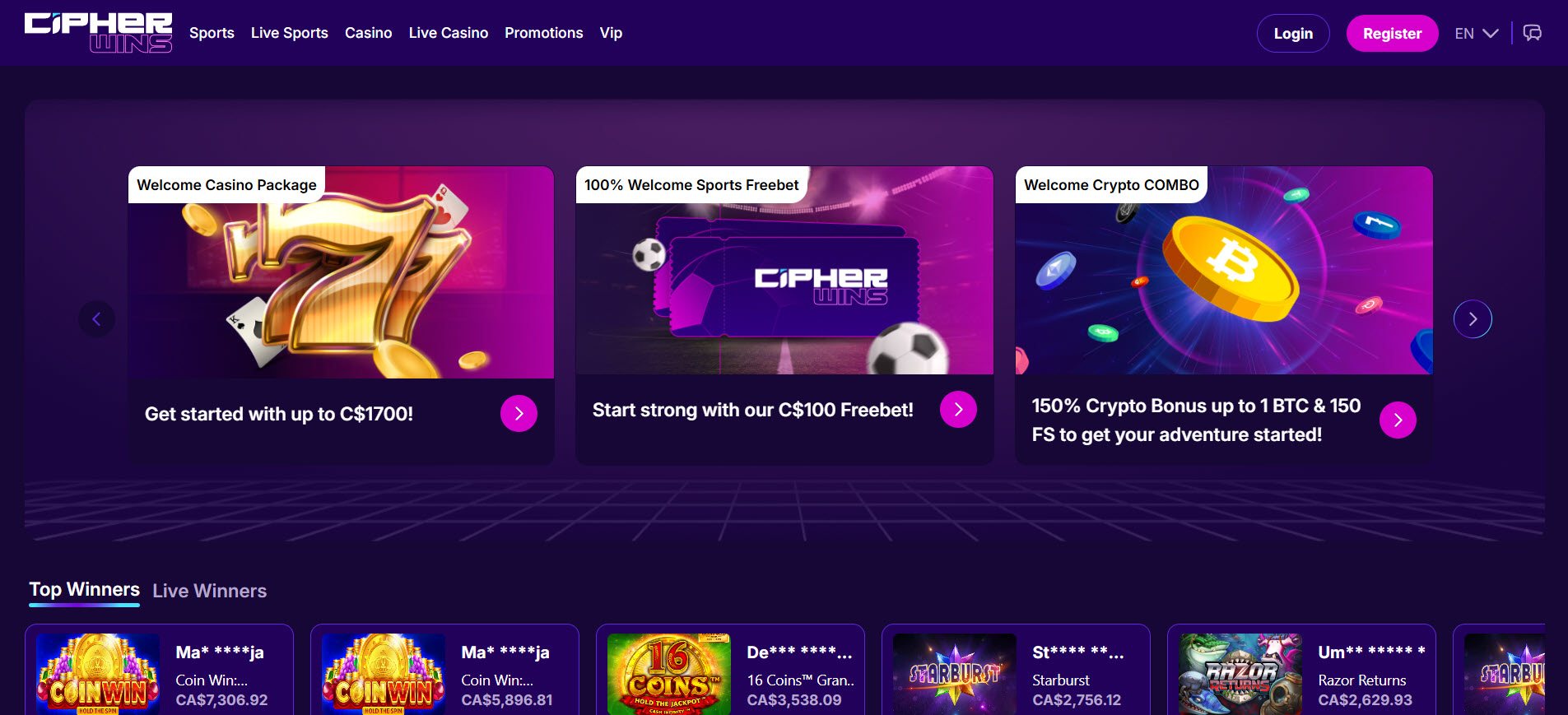 Cipherwins Casino