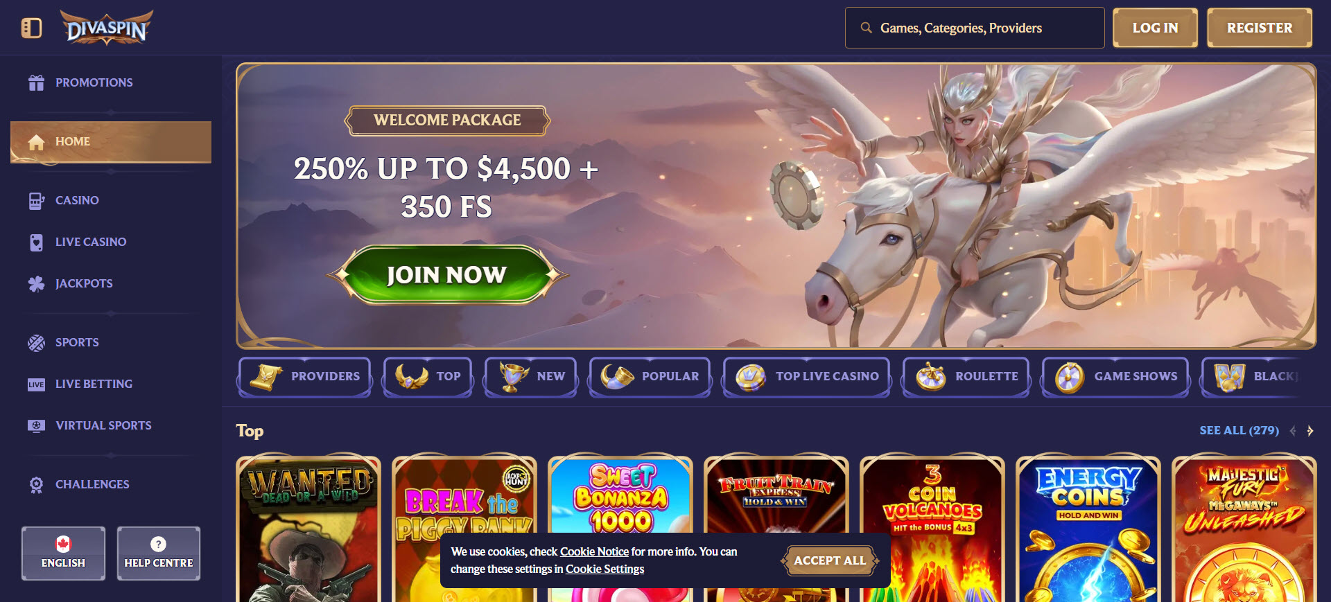 Diva Spin Casino