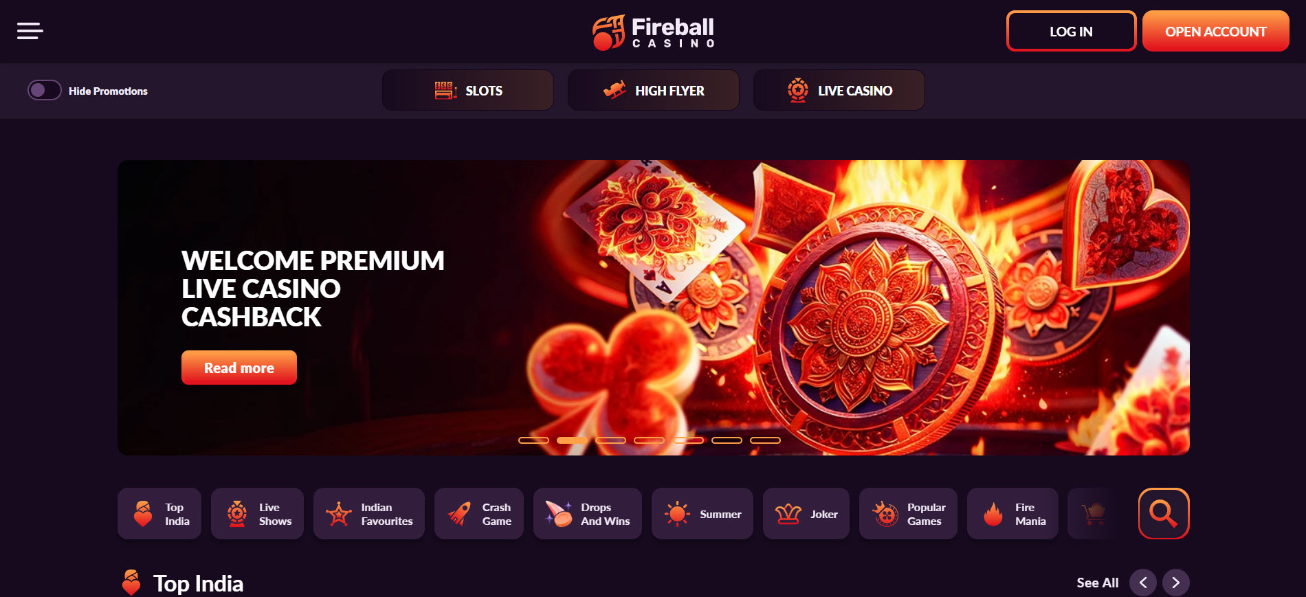 FireBall Casino