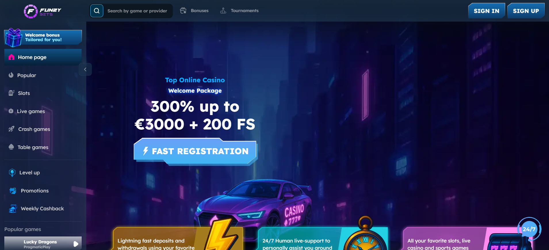 FunzyBets Casino