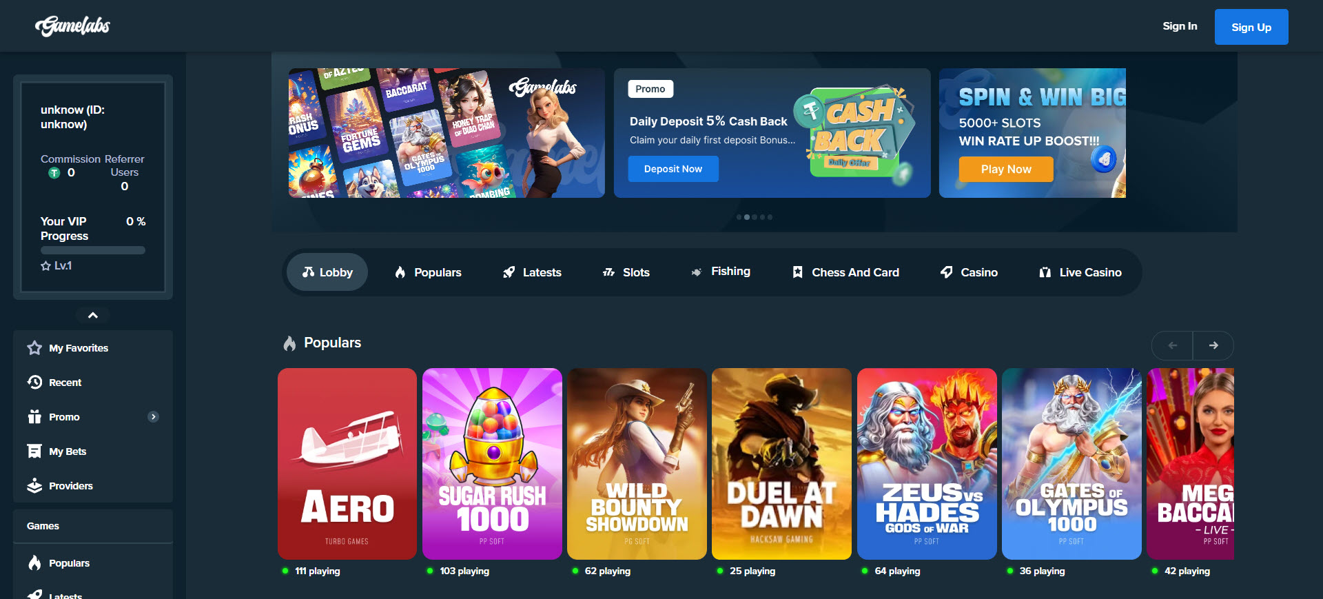 GameLabs Casino