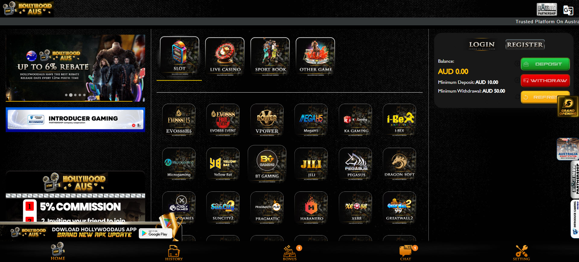 Hollywoodaus Casino