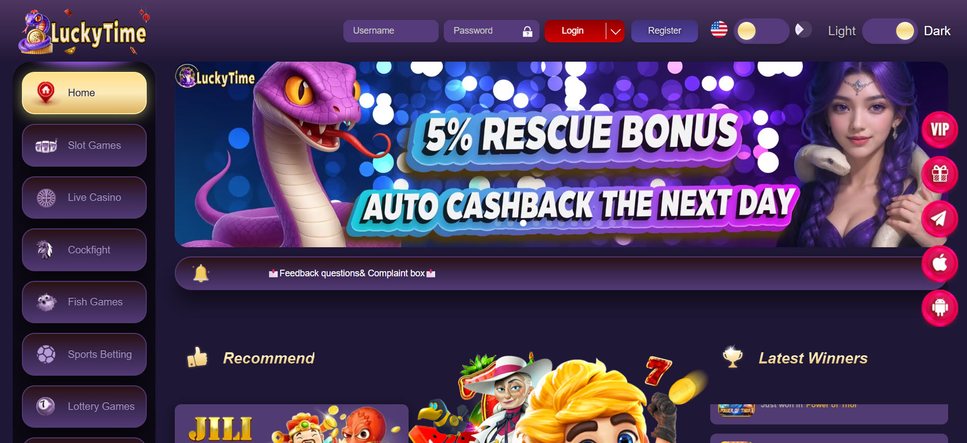 Lucky Time Casino