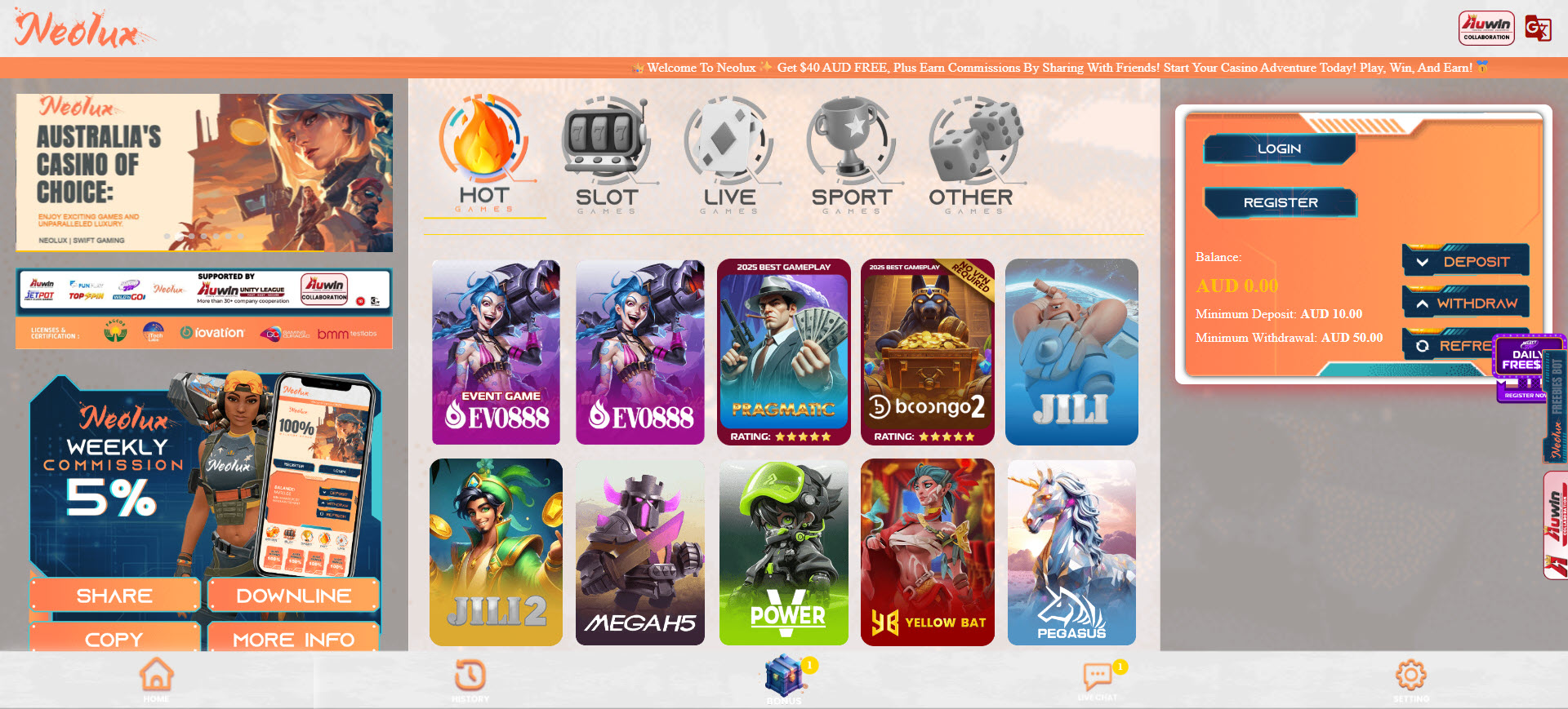 Neolux Casino