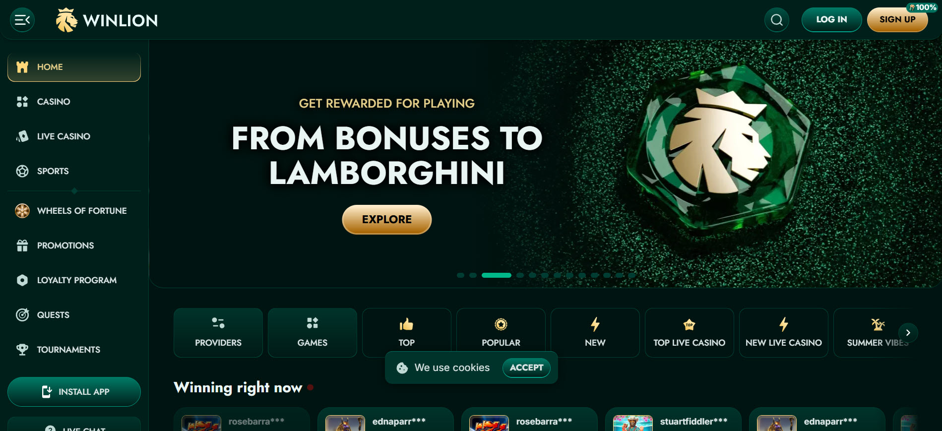 WinLion Casino