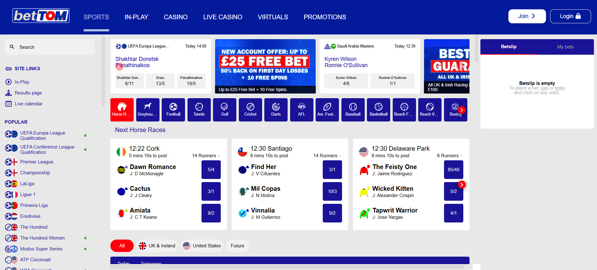 BetTom Casino