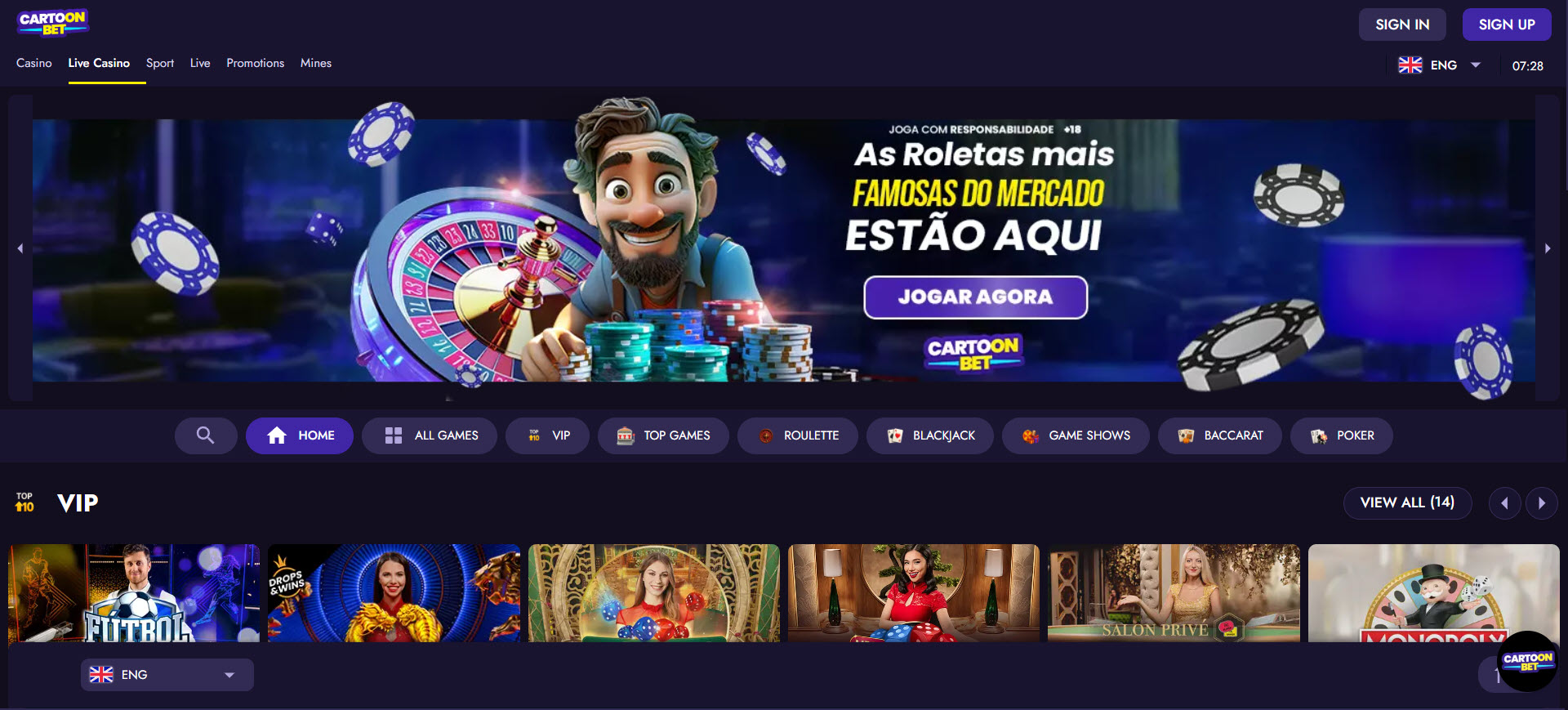 Cartoonbet Casino