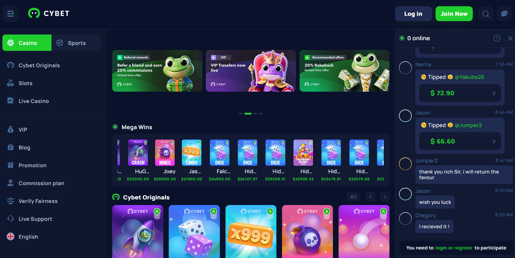 Cybet Casino