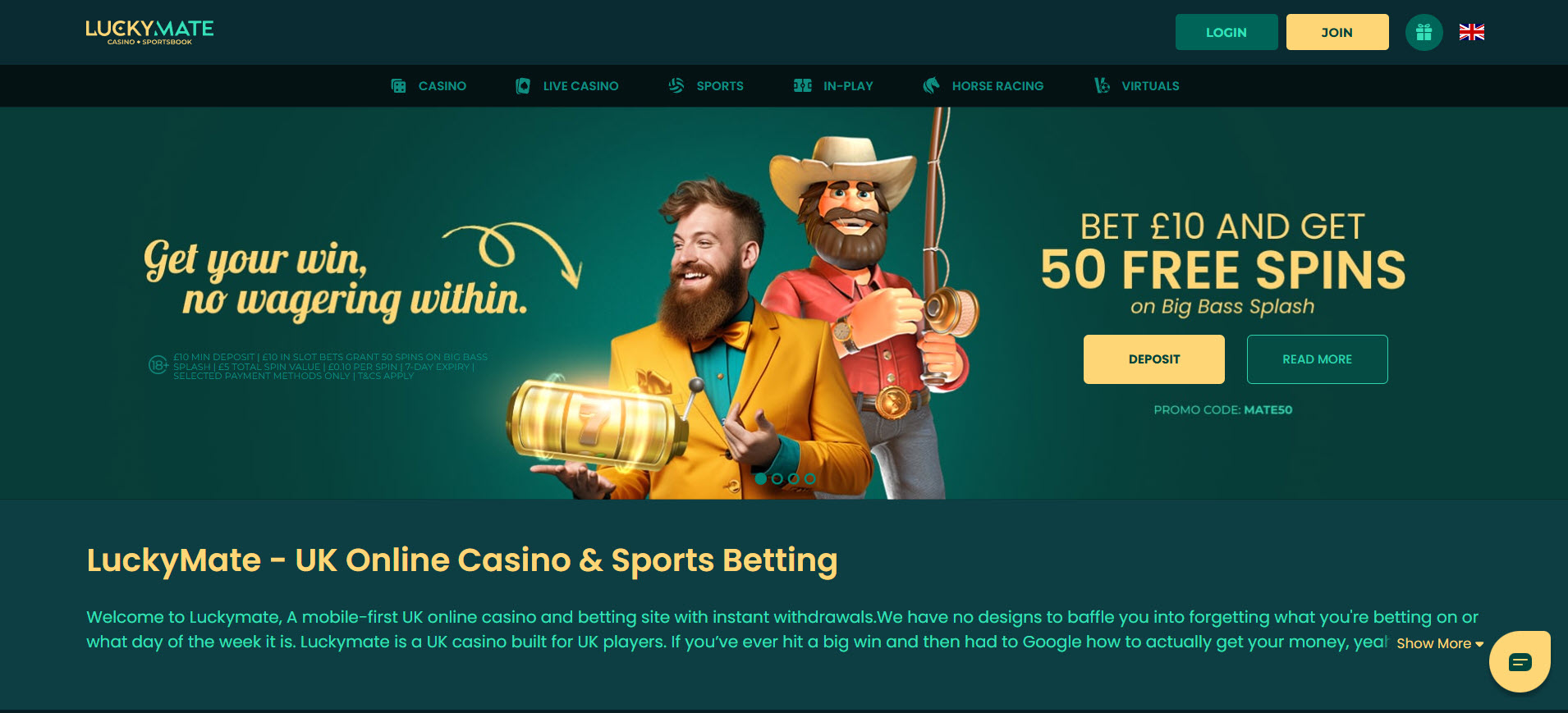 LuckyMate Casino