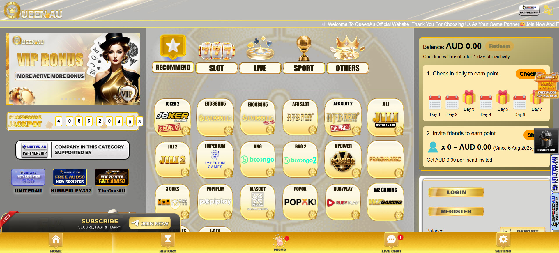 Queenau Casino