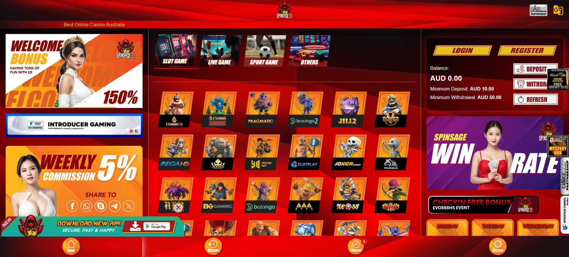 Spinsage33 Casino