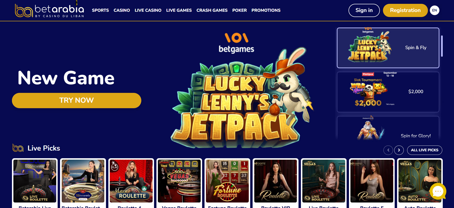 BetArabia Casino