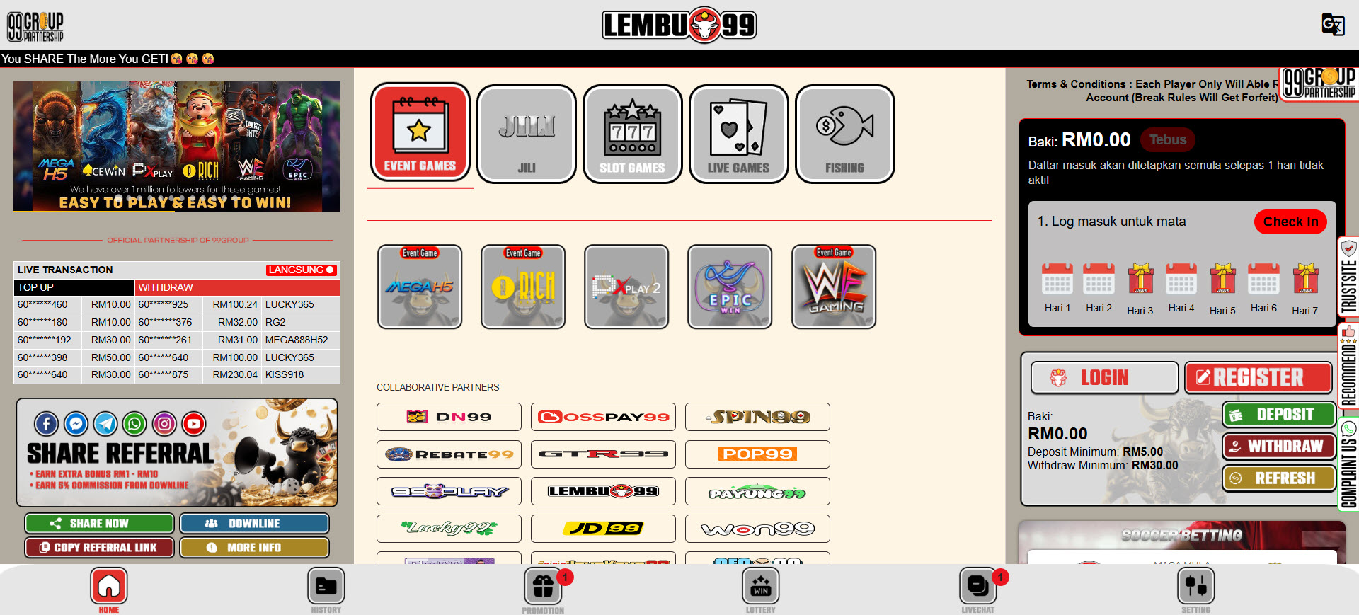 Lembu99 Casino