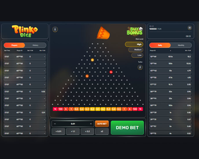 Plinko Dice