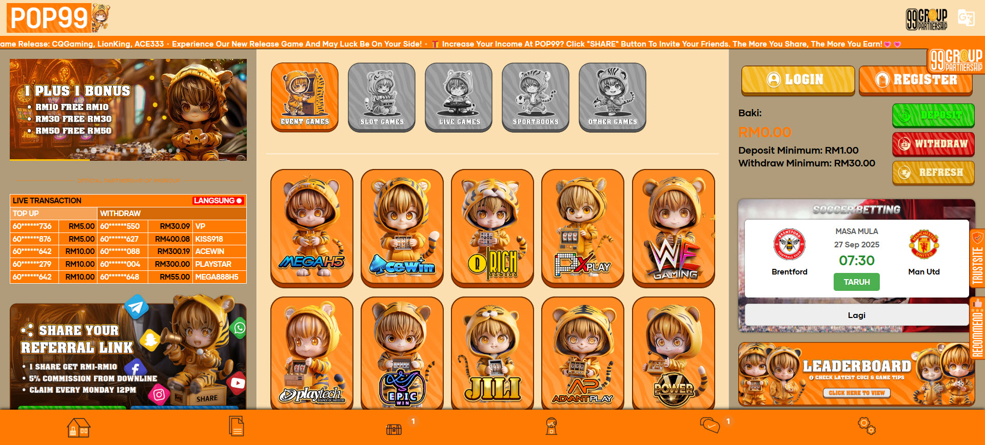 Pop99 Casino