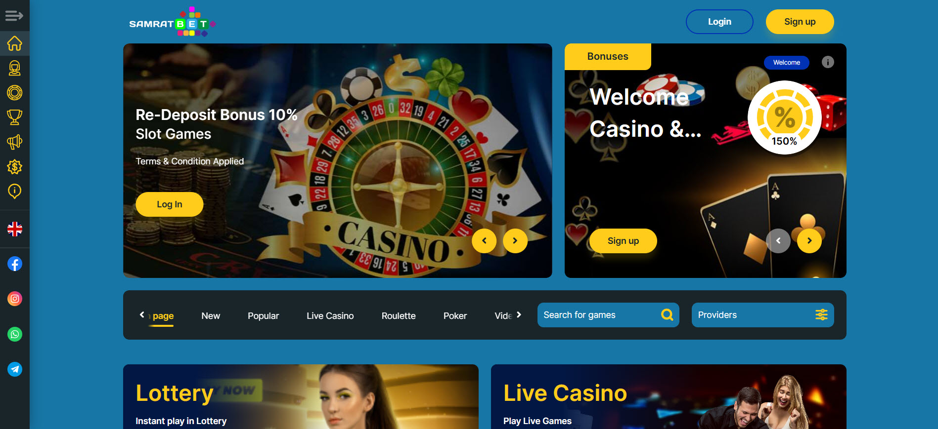 SamratBet Casino