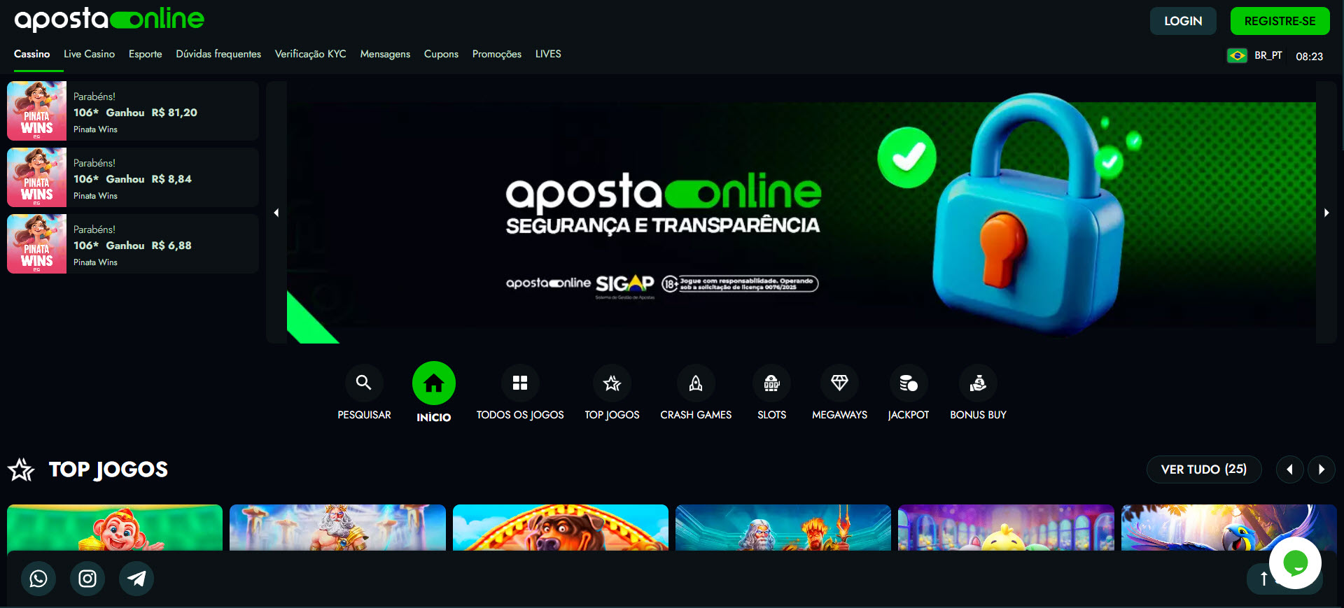 ApostaOnline Casino