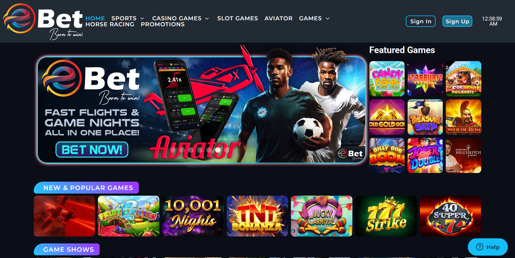 eBet Casino
