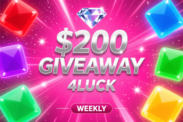Еженедельный розыгрыш денег для комьюнити 4LUCK